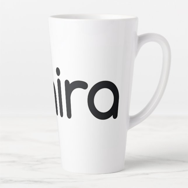 Taza De Café Latte Latte Mug (Derecha)