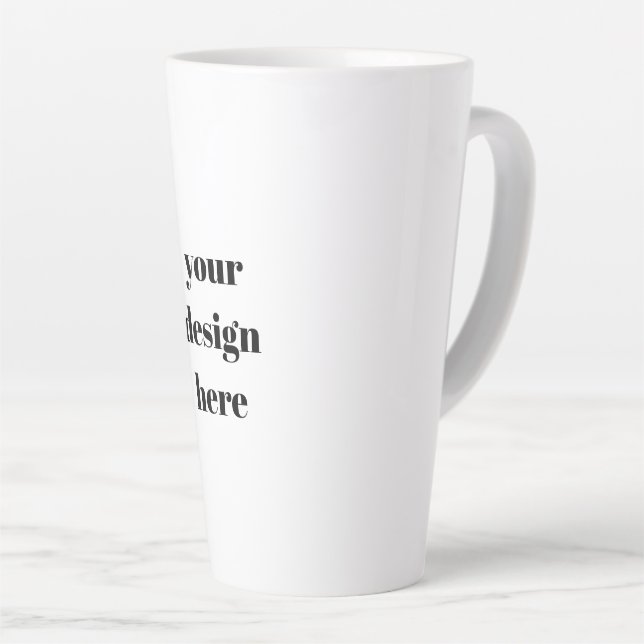 Taza De Café Latte Latte Mug (Ángulo derecho)
