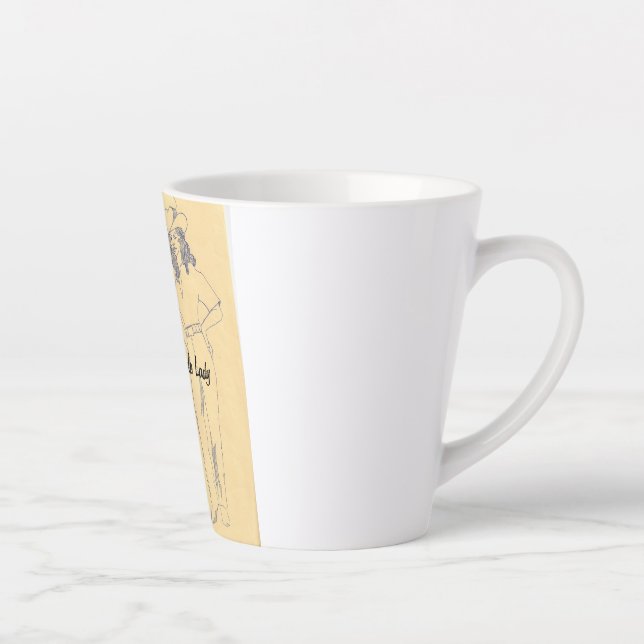 Taza De Café Latte Latte Mug (Derecha)