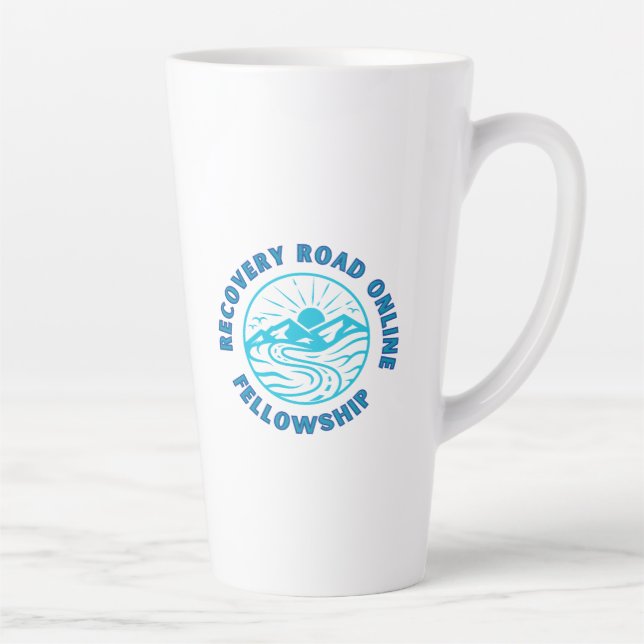 Taza De Café Latte latte mug (Derecha)