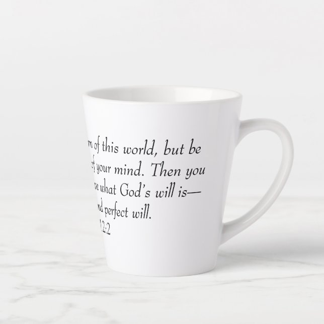 Taza De Café Latte Latte Mug (Derecha)