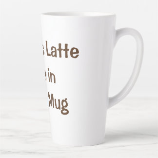 Taza De Café Latte Latte Mug