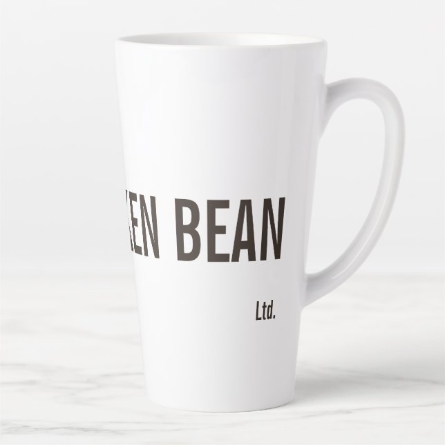 Taza De Café Latte Latte Mug (Derecha)