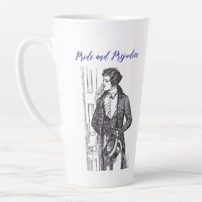 Taza De Café Latte Latte Mug (Izquierda)