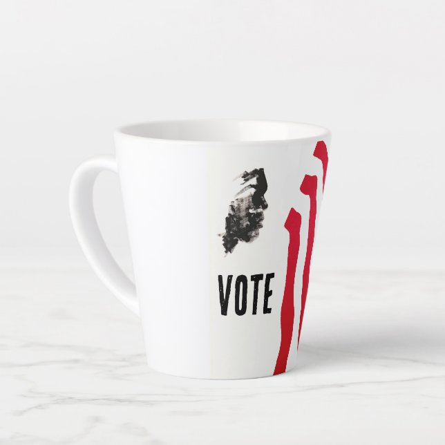 Taza De Café Latte Latte Mug (Ángulo izquierdo)