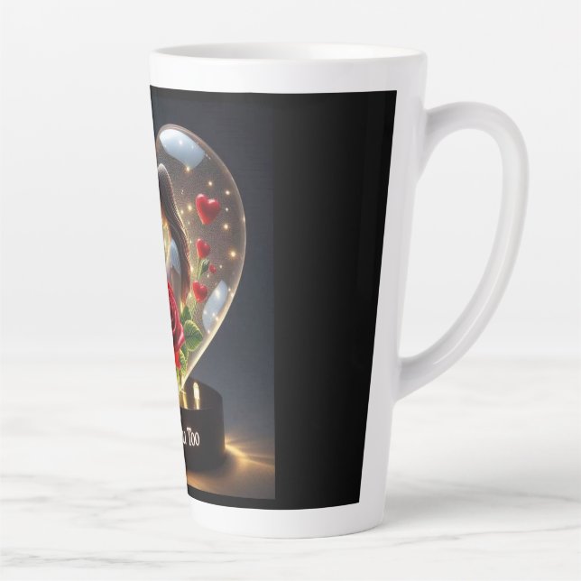 Taza De Café Latte Latte Mug (Derecha)