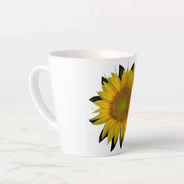 Taza De Café Latte Latte Mug 12 oz (Ángulo izquierdo)