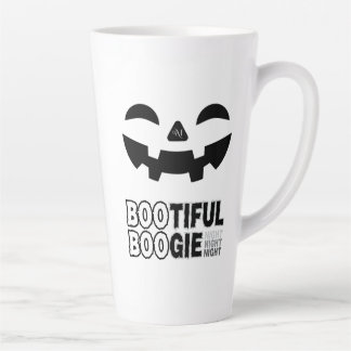 Taza De Café Latte Latte Mug 17oz : HALLOWEEN Face