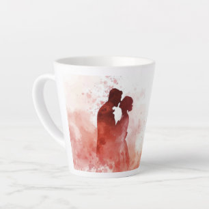 Taza De Café Latte Latte Mug - Aniversario Boda