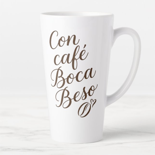 Taza De Café Latte Latte Mug Coffee Mug (Derecha)