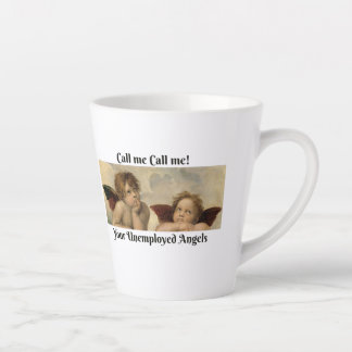 Taza De Café Latte Latte Mug con los Guardianes de los Ángeles