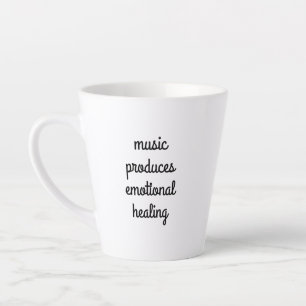 Taza De Café Latte Latte Mug de curación emocional
