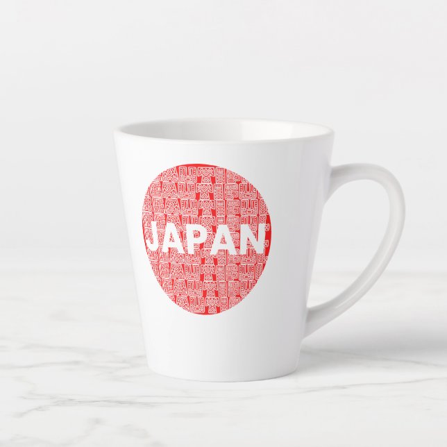 Taza De Café Latte Latte Mug de Japón (Derecha)