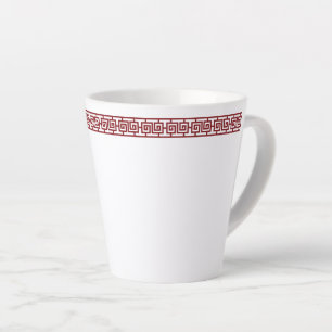 Taza De Café Latte Latte Mug de la frontera china