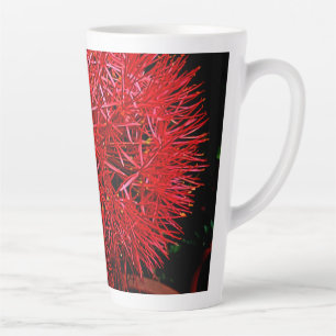 Taza De Café Latte Latte Mug de Mayflower Rojo Personalizado