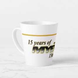 Taza De Café Latte Latte Mug de MYETV - 15 años