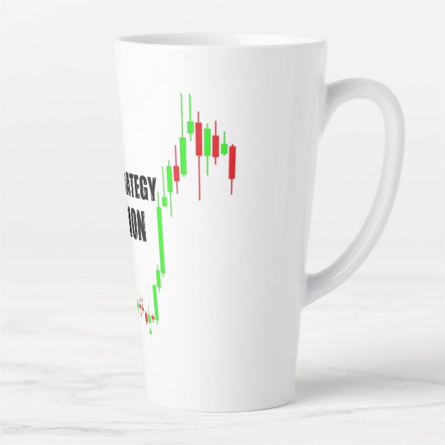 Taza De Café Latte Latte Mug del operador de Forex Day (Derecha)