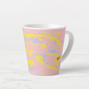Taza De Café Latte Latte Mug : Día Del Color