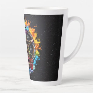 Taza De Café Latte Latte Mug, diosa de Wiccan