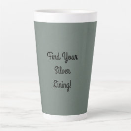 Taza De Café Latte Latte Mug embellecido con revestimiento plateado