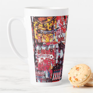 Taza De Café Latte Latte Mug – Fragmented Pulse