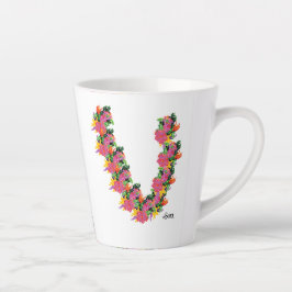 Taza De Café Latte Latte Mug: Herradura del Amor