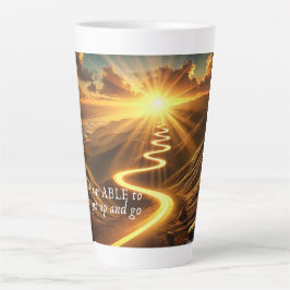 Taza De Café Latte Latte Mug inspirador