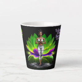 Taza De Café Latte Latte Mug, la alineación de su sabiduría