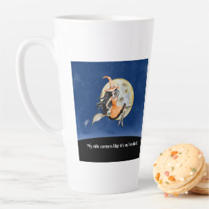 Taza De Café Latte Latte Mug, la travesía dulce de la mujer