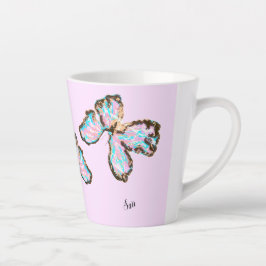 Taza De Café Latte Latte Mug : Mariposas