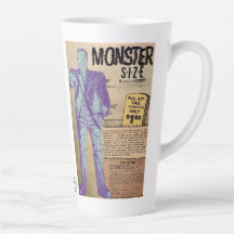 Latte Mug, Monstruo de Vintage Voices