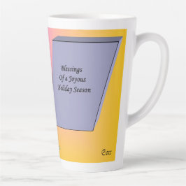 Taza De Café Latte Latte Mug / Navidades Shepherd