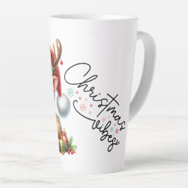 Taza De Café Latte Latte Mug Navidades Vibes
