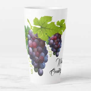 Taza De Café Latte Latte Mug, País Vino