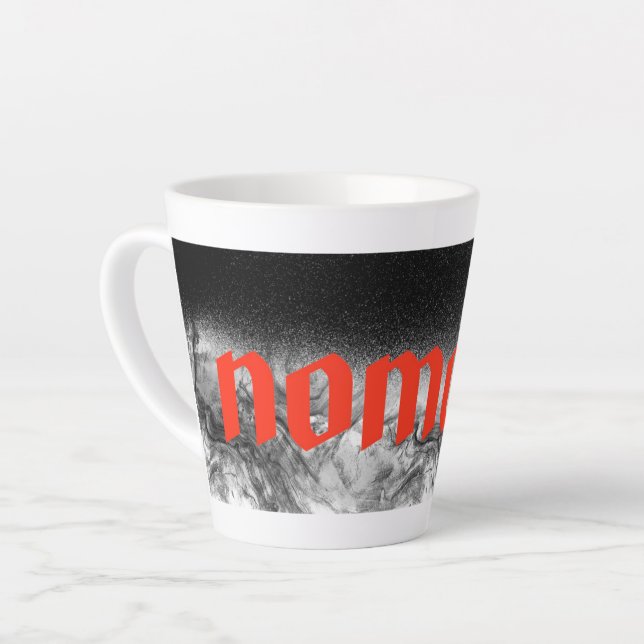 Taza De Café Latte Latte Mug paisajista (Ángulo izquierdo)