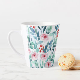 Taza De Café Latte Latte Mug para la ducha de bebé con diseño bonito.
