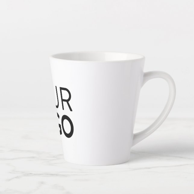 Taza De Café Latte Latte Mug - Pequeño (Derecha)