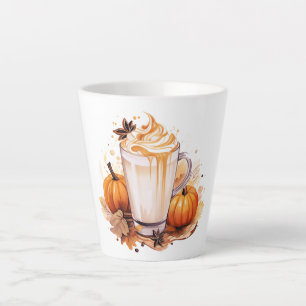 Taza De Café Latte Latte Mug-Pumpkin Spice