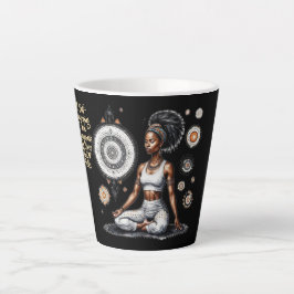 Taza De Café Latte Latte Mug, que se autogobierna sabiduría
