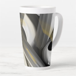 Taza De Café Latte Latte Mug Resumen Decoración interior de tendencia