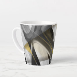 Taza De Café Latte Latte Mug Resumen Decoración interior de tendencia