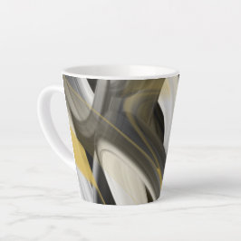 Taza De Café Latte Latte Mug Resumen Decoración interior de tendencia