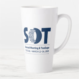 Taza De Café Latte Latte Mug - Reunión Anual 2021 (Molécula)