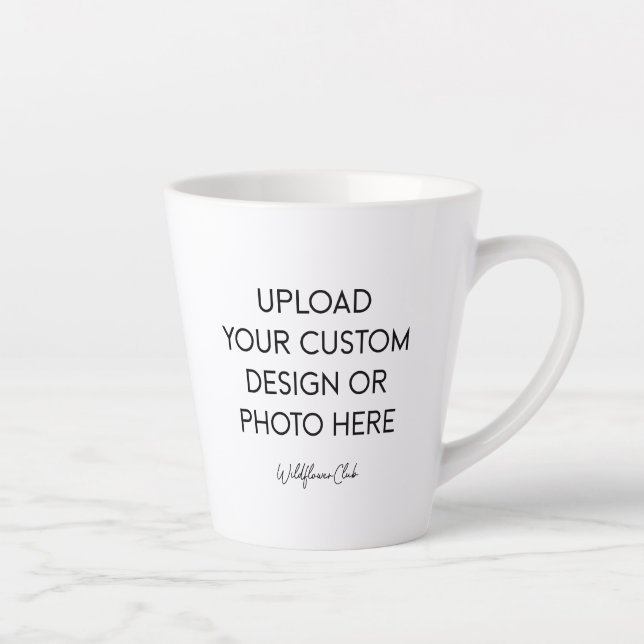 Taza De Café Latte Latte Mug short 12oz. (Derecha)