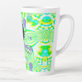 Taza De Café Latte Latte Mug sin miedo de Afropunk