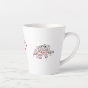 Taza De Café Latte Latte Mug Suizo