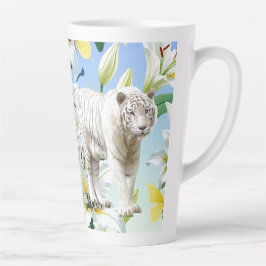 Taza De Café Latte Latte Mug Tiger
