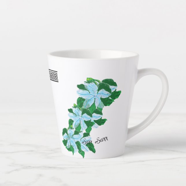 Taza De Café Latte Latte Mug : Un sentimiento griego (Derecha)