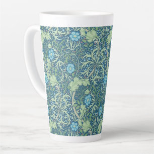 TAZA DE CAFÉ LATTE LATTE MUG : WILLIAM MORRIS : DISEÑO DE ALGAS