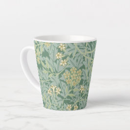 TAZA DE CAFÉ LATTE LATTE MUG : WILLIAM MORRIS : JASMINE